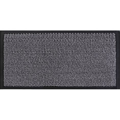 Heavy Duty Barrier Door Floor Mat, 80x140cm, Grey Black (1/3)