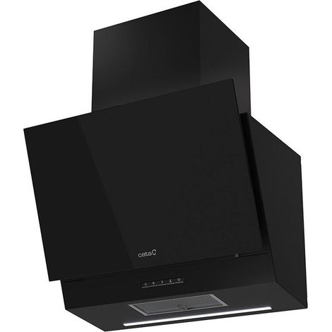 Cata THALASSA 600 GBK - Campana Chimenea Ancho 60 Cm Negra