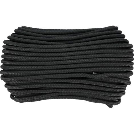 VOREL LINA PLECIONA 10MM 50M CZARNA