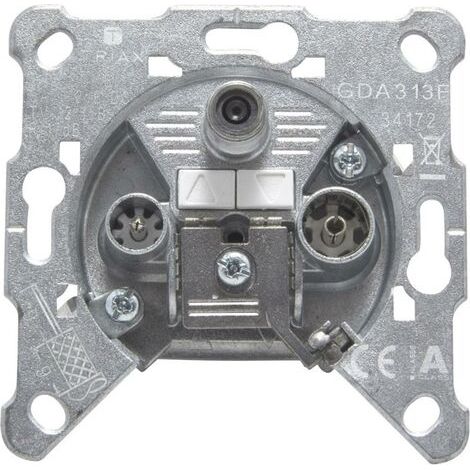 Triax GDA 313 F prise d'antenne encastrable gris (1/2)