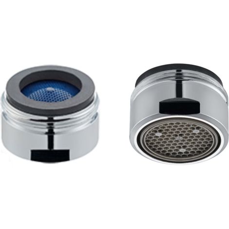 Schläfer 1001016 Aeratore M24 Universale Anticalcare per Rubinetto, portata B 23Lit/min Rompigetto con Filetto Esterno M24x1, Compatibile con Aeratore Neoperl Perlator HONEYCOMB, Conf. 2PZ (1/5)