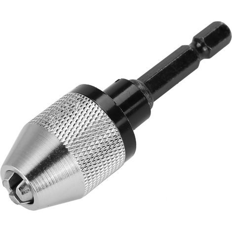 Adattatore per mandrino per avvitatore elettrico con attacco esagonale da 6,5 mm, convertitore a cambio rapido (H01554) (1/5)
