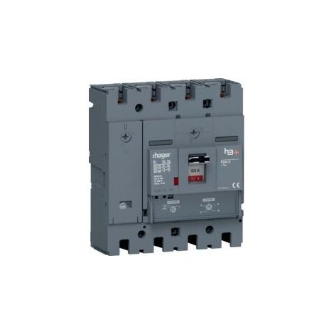 Disj.h3+P250 TM 4x125A 70kA - APPAREILLAGE DE TETE HAGER HET126DR (1/3)