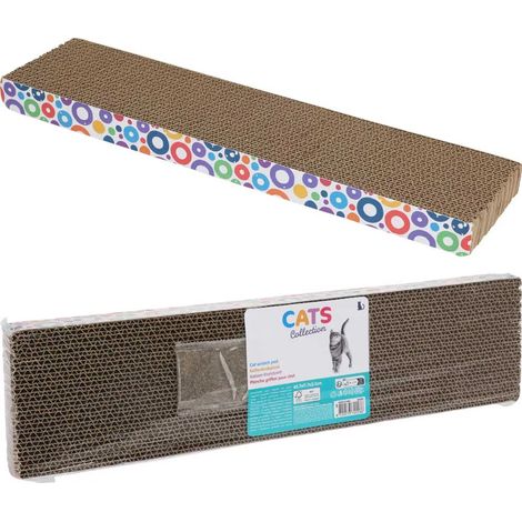 Griffoir en carton pour chat (1/2)