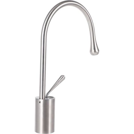 royaluxe -Robinet d'eau élégant en acier inoxydable G1/2 pouces, robinet d'eau chaude et froide de cuisine, fournitures de cuisine à domicile (1/5)