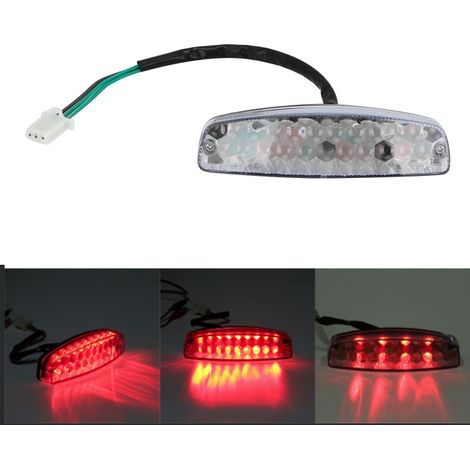 Phare arrière style dinosaure 12V pour quad 50cc 70cc 110cc et moto cross (1/5)