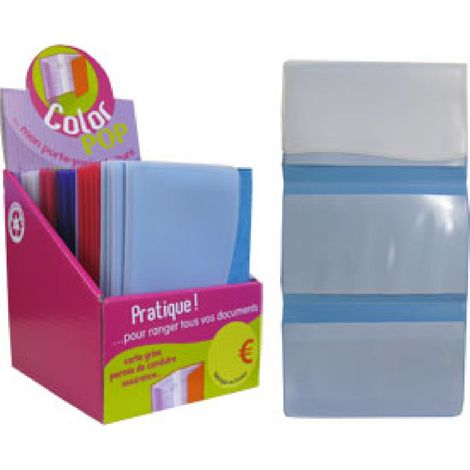 Porte papiers Color x20