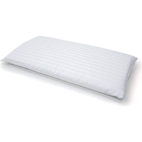 Oreiller pour Berceau en Fibre avec Housse en Coton, entièrement hypoallergénique et Respirant, recommandé pour Les bébés, 50 x 24 cm