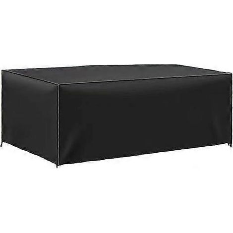 Housse de table de jardin 180 x 110 x 70 cm, bâche Oxford 420D résistante aux intempéries et aux déchirures, idéale pour protéger votre mobilier de jardin. (1/5)