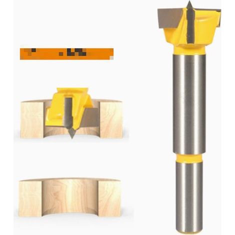 Bohrer 16 mm Kohlenstoffstahl Lochsäge für Holzbearbeitung Scharnier-Lochsäge stumpf für Massivholz Weichholz Sperrholz Spanplatten Kunststoff (1/3)