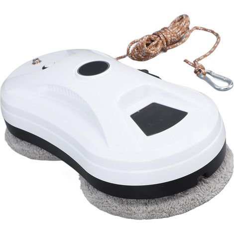 Robot lave-vitres avec programme de nettoyage automatique, puissance d'aspiration de 2800 Pa, 8 chiffons inclus, prise UE 100-240 V CA (1/5)