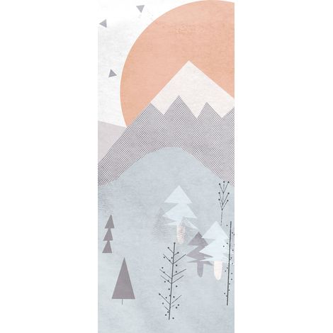 Papier peint panoramique enfant,modern Panneau Wild and Free (1/4)