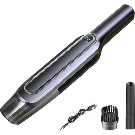 Kabelloser Handstaubsauger, geeignet für Autos und Haushalte, für Nass- und Trockenreinigung, starke Saugkraft. (1/4)