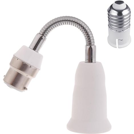 Adaptateur d extension de douille B22 vers E27 à 360 avec