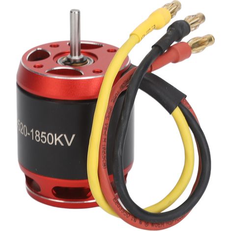 Moteur brushless RC 3542 à haut rendement et puissance stable, compatible avec AXIAL SCX10 90046 (voiture crawler RC 1/10, 1850 KV). (1/5)