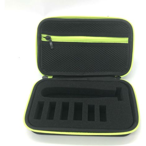 Étui pour Philips Philips OneBlade Pro Housse, EVA Coque Voyage Rigide avec éponge Sac de Rangement per One Blade(version maille noire) (1/5)