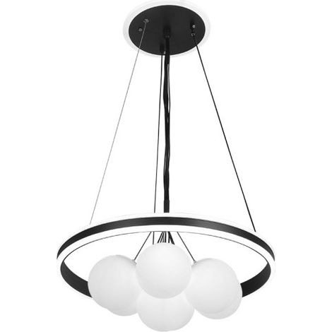 Colgante Rodano Negro 104W 3000-4000-6000k 8320lm