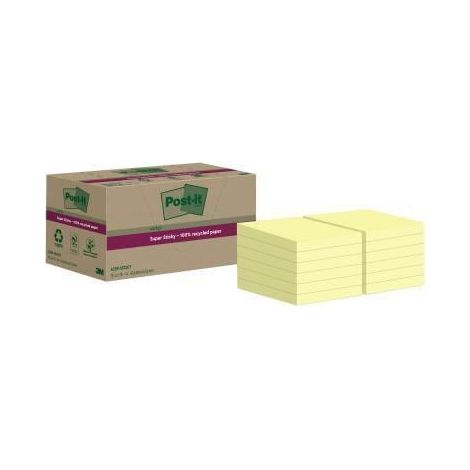 Post-it Haftnotiz Super Sticky Recycling 622 RSS12CY ge 12 St. (1/2)