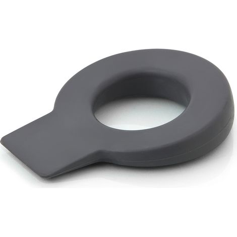 Arrêt de coin Style décoratif Fabriqué en TPS Finition anthracite Mesures 648215mm Système de fixation 1 unité - talla (1/2)