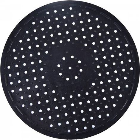 Tapis d'évier en caoutchouc tapis de bassin tapis de filtre à eau de cuisine tapis antidérapant pour évier noir, noir, paquet de 1 (1/4)