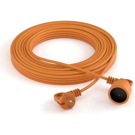 Alargador eléctrico acar M01908 naranja 25 metros 3680 W