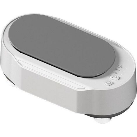 Nettoyeur à Ultrasons 500ml, Machine de Nettoyage Bijoux 45000Hz, Appareil de Nettoyage Ultrasonore Blanc pour Accessoires et Petits Objets (1/5)