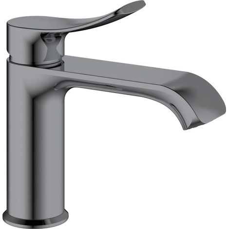 Sapho - Miscelatore per lavabo Suga, color canna di fucile TJ002GM (1/5)