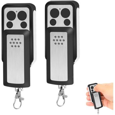 FENOPLASTICA433,92 MHzTélécommandes de Portail Compatible avec 114253, Old 104250, Red 104257, 104251, 104350,4 Canaux, Code Tournant, Design à Glissière (Lot de 2) (1/5)