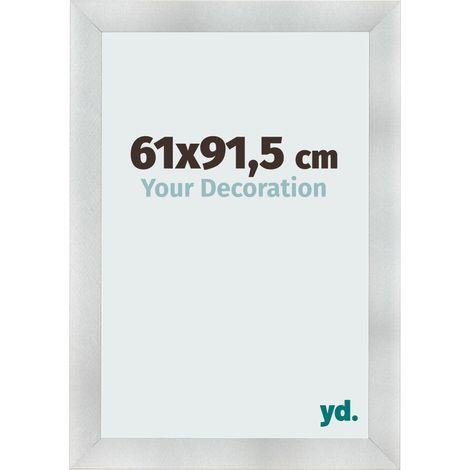 yd. - Cadre photo 61x91.5 - Aluminium Brosse - MDF - Pisa (1/5)