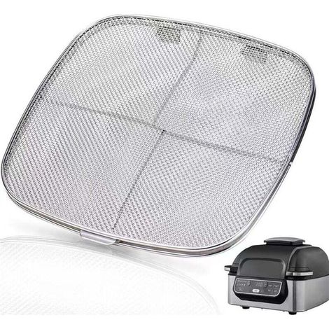 2 pezzi di ricambio in acciaio inossidabile per paraspruzzi Ninja Foodi AG300, AG300C, AG301C, AG302, AG400 (1/4)