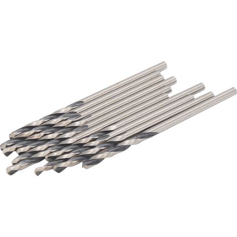 10 Stück Spiralbohrer mit kleinem geradem Schaft, 1,80 mm, für Eisenwaren, Industriebedarf (1/5)