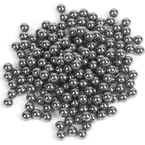 2 bouteilles de billes de roulement de vélo en acier inoxydable 304, 1/8 po, billes de roulement de vélo en vrac (1/5)