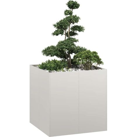 Fioriera 80x80x80 cm in Acciaio Inox vidaXL (1/5)