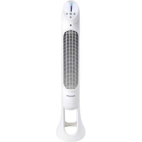 Ventilateur colonne oscillant HONEYWELL HYF260E4 30W 5 vitesses H101.6cm D25cm Blanc (1/10)