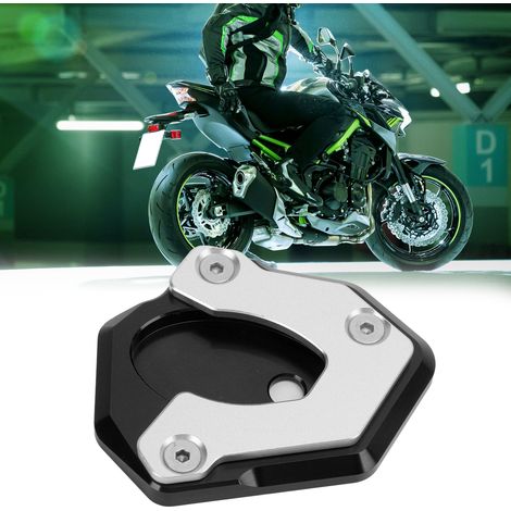 Modifizierter Motorradständer mit verbreiterter Basis, Kawasaki Z900, 2017-2019, schwarz. (1/5)
