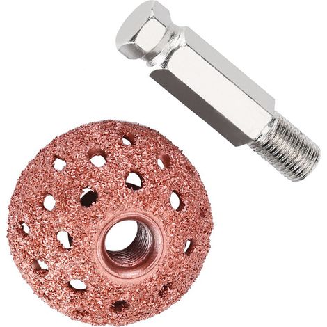 Tête de ponçage 38mm pour réparation pneu, meule à gros grain, disque de polissage avec tige de liaison (1/5)