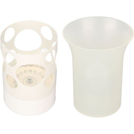 Vase lumineux LED double usage, lampe de nuit décorative, lampe d'ambiance pour la maison et la chambre, prise USB (1/5)