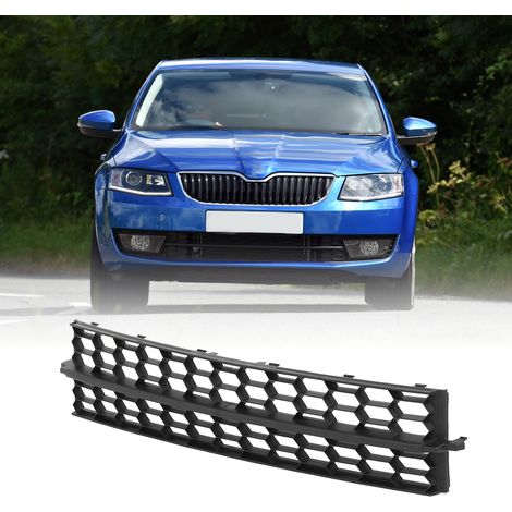 (T06) Unterer Frontstoßstangengrill 5E08536779B9 Passend für Skoda Octavia 5E Vor-Facelift 2013-2016 (übergroß) (1/5)