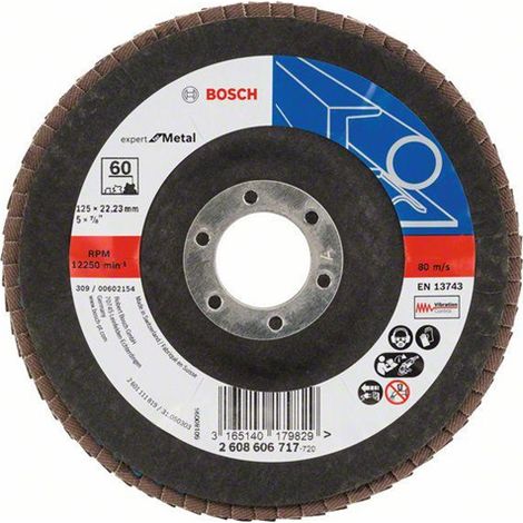 Polierpad X551 Expert für Metall Ø 125 mm BOSCH 2608606717 (1/5)