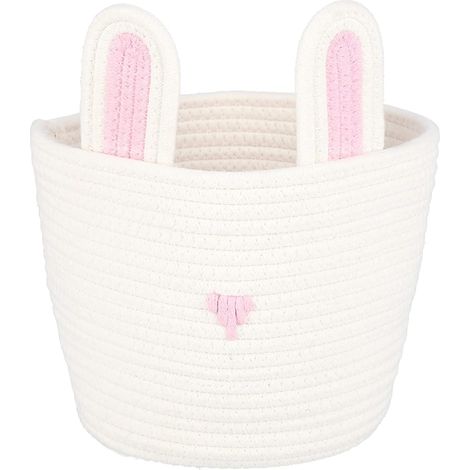 Panier De Rangement, Joli Petit Lapin Robuste, Décoration Attrayante pour L'ameublement de la Maison (1/5)