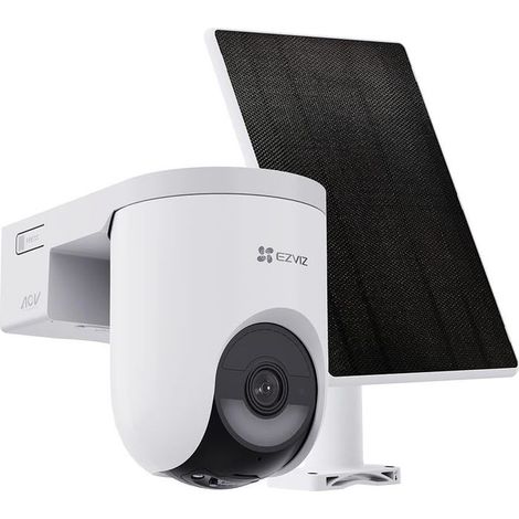 Caméra extérieure avec panneau solaire HB8 LITE 3K+ KIT 360° sur (1/3)