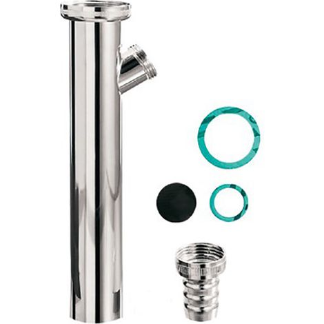 Messing Ablaufrohr Siphon Tauchrohr 1 1/4 Zoll DN32 Geräteanschluß (1/4)