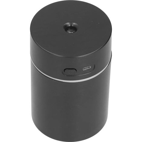 Mini Humidificateur de Voiture avec Fonctionnement – Dispositif Hydratant par Pulvérisation USB Portable pour Chambre, Bureau et Voiture – Expérience Douce pour la Peau (Black) (1/5)