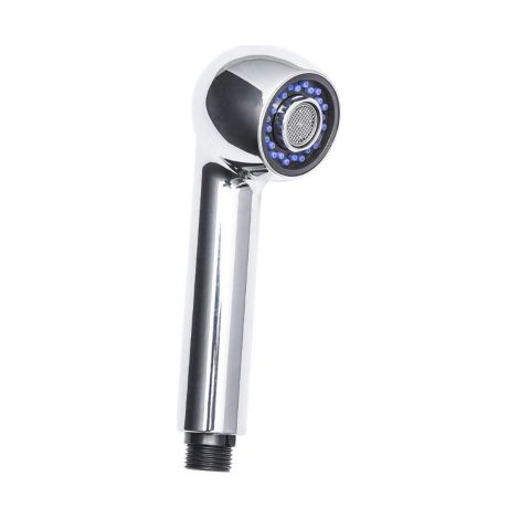 DianHydro Bronte Doccetta estraibile per miscelatore lavello cucina a 2 getti in abs cromato 57,5 mm doccino per lavandino