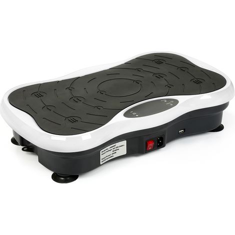 WYCTIN® Plataforma vibratoria oscilante Power Plate profesional, 99 niveles de velocidad, control remoto, Bluetooth Audio USB