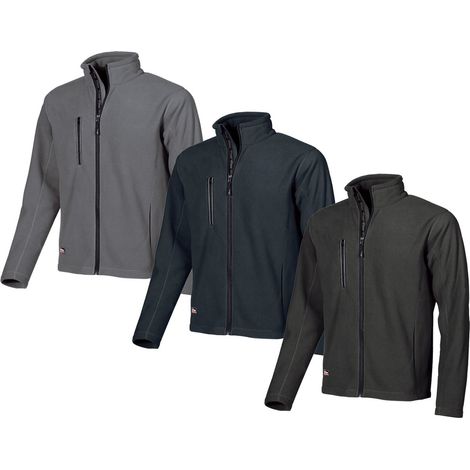 Giacca in pile Upower Warm-Blu-XXXL - Blu - 