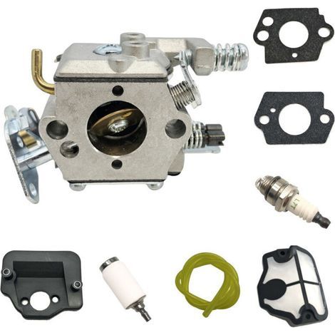 Kit carburatore Husqvarna 36 41 136 137 141 142 - Ricambi per motosega a miscela (1/4)