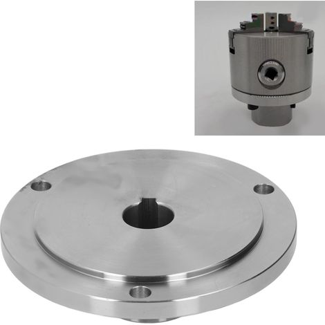 La bride de connexion du mandrin de 130 mm convient aux mandrins de 20 mm tels que K11-130, K12-130 et K72-130. (1/5)