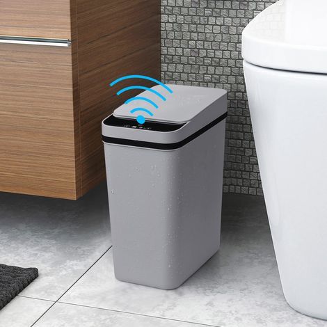 Vollautomatischer Abfalleimer, intelligenter 12-Liter-Abfalleimer mit Abstandssensor für den Haushalt (1/5)