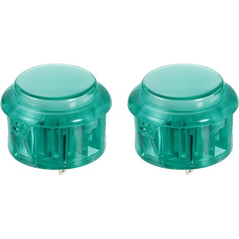 2 Boutons LED Pour Arcade (30mm) 5A 12/24V Bouton Lumineux Vert (1/5)